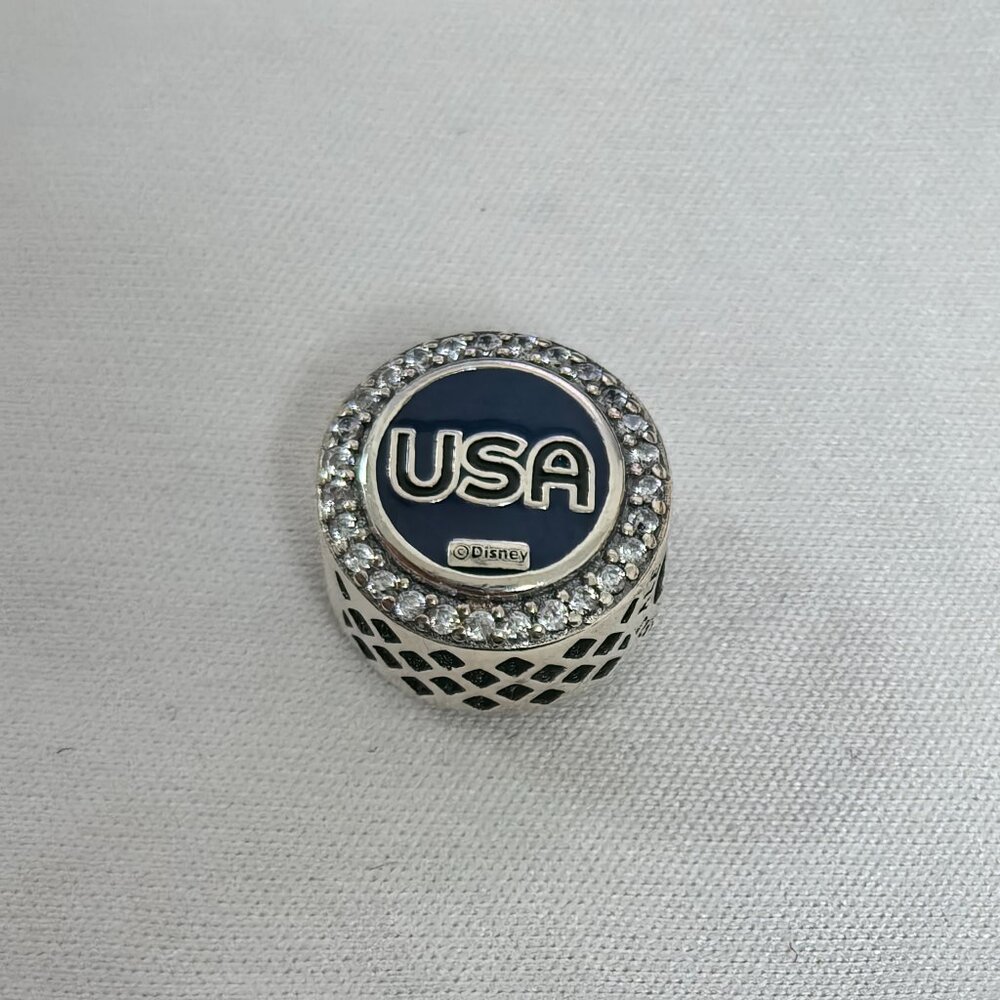 Pandora USA Disneyland Mickey Exclusive Charm Pendant, S925 Silver Jewelry - Picture 2 of 4